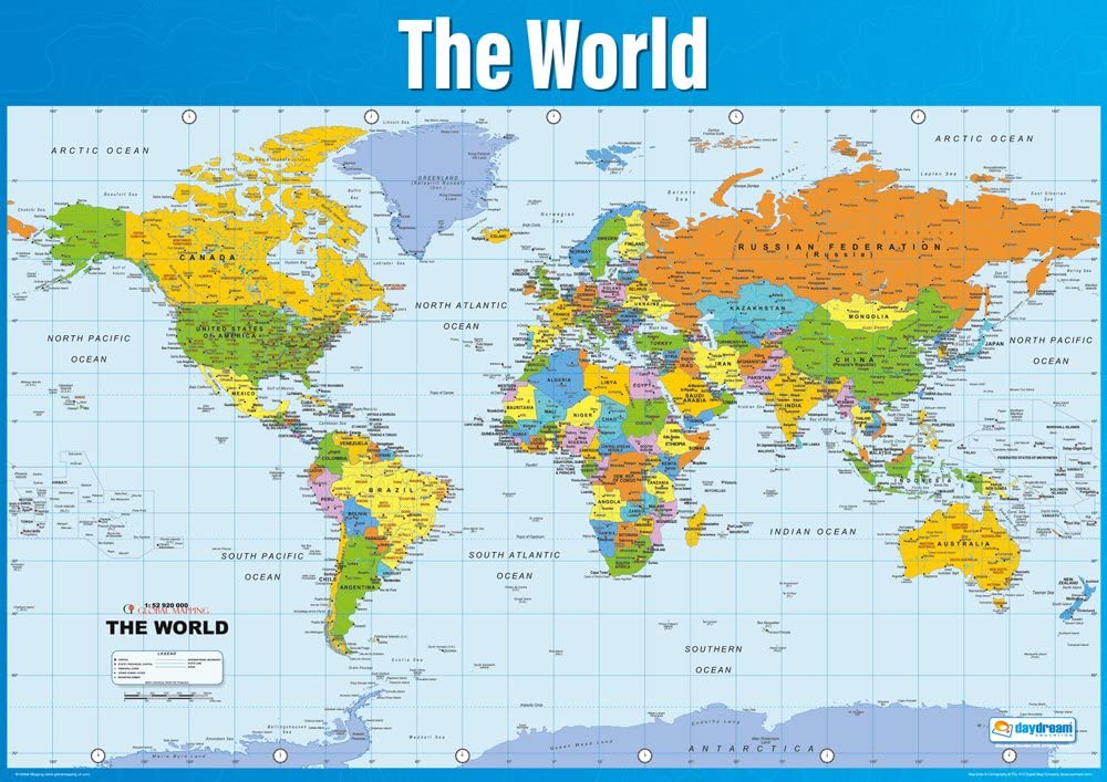 Why people think to purchase world map posters for their homes?