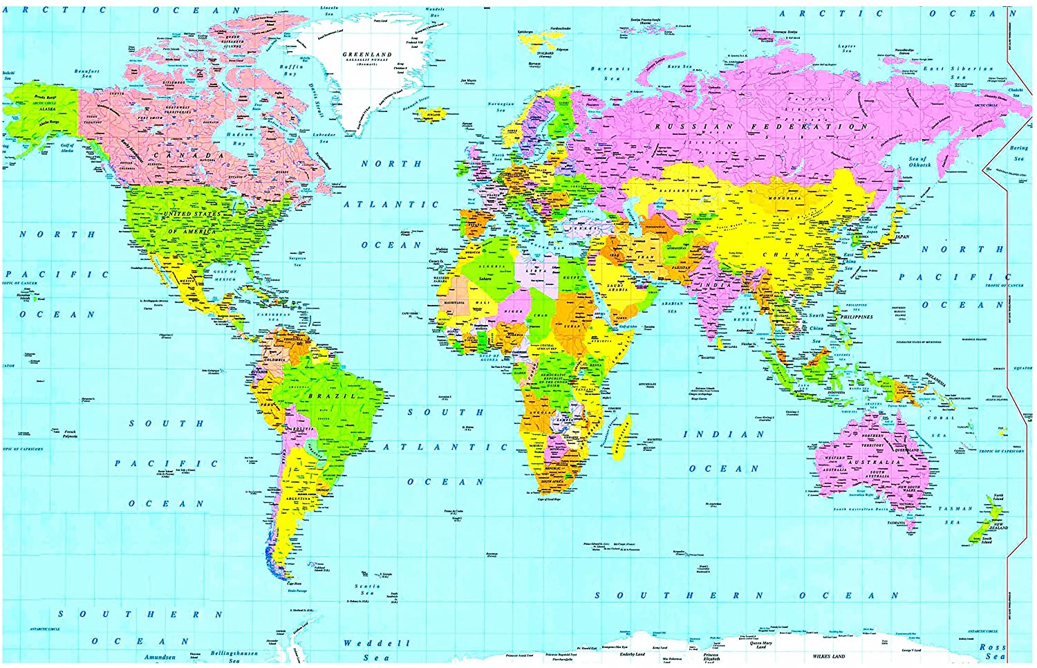 Hrw Atlas World Map 