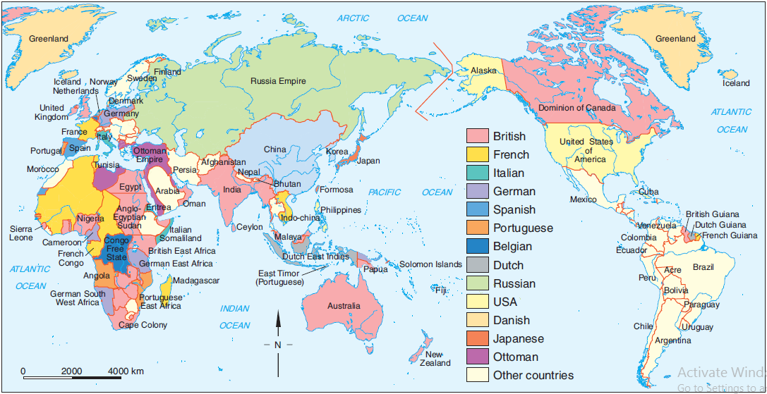 Reasons for which world maps with countries are developed
