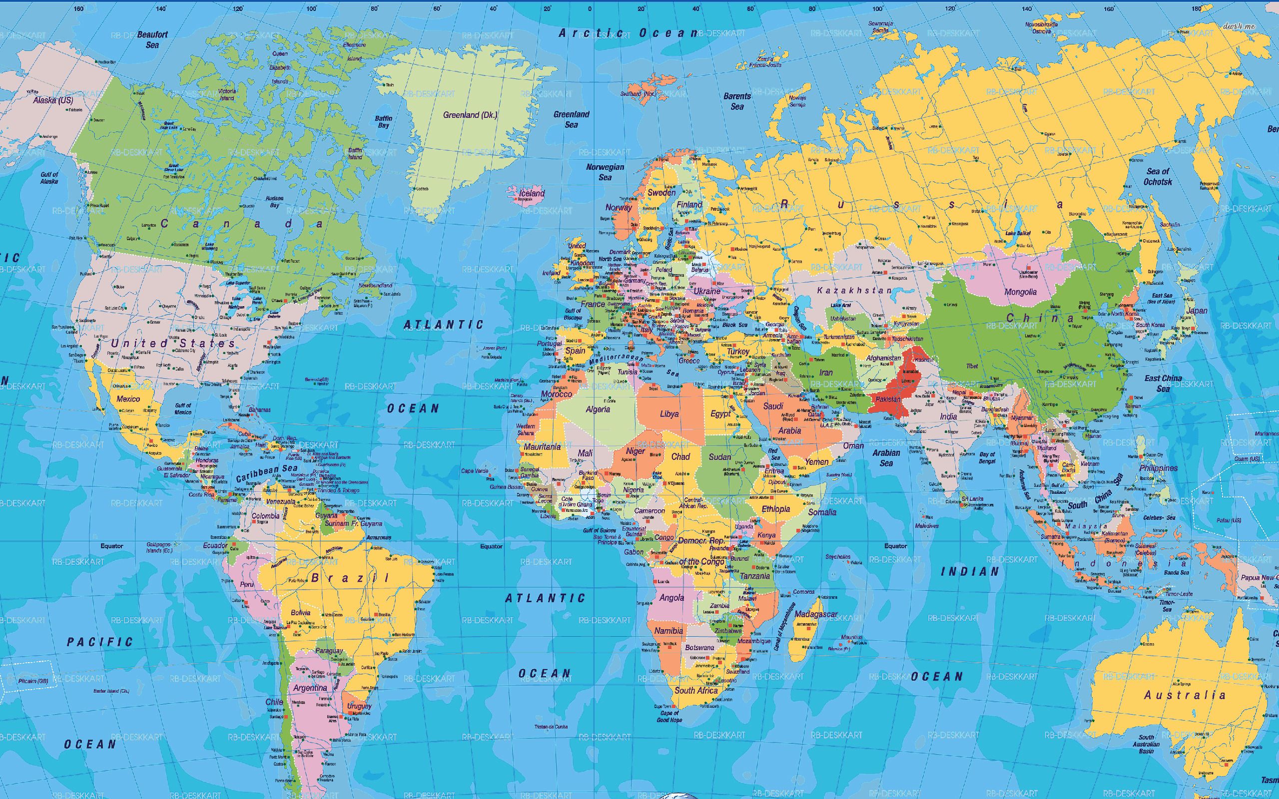 world maps