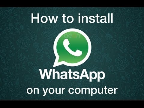 download whatsapp on my pc