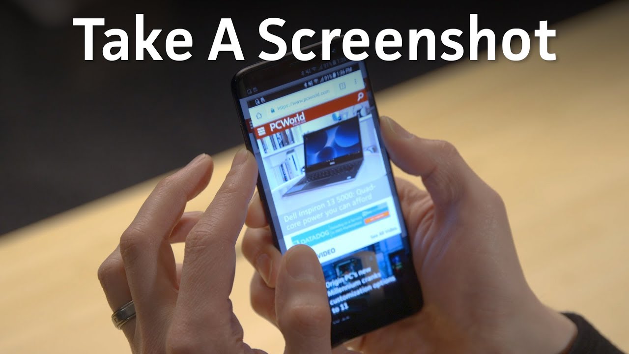 easiest steps of taking a screenshot