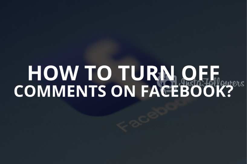 How to disable comments on Facebook timeline