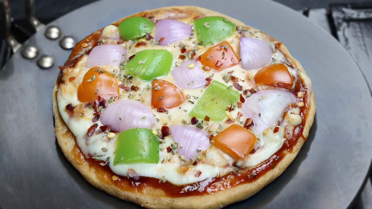 make pizza without cheese