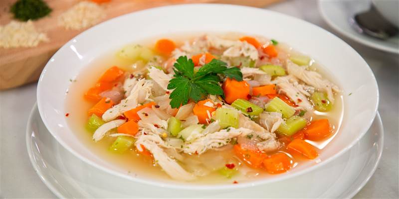 chicken soup at home
