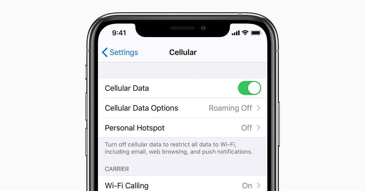 How to check mobile data usage on iphone5