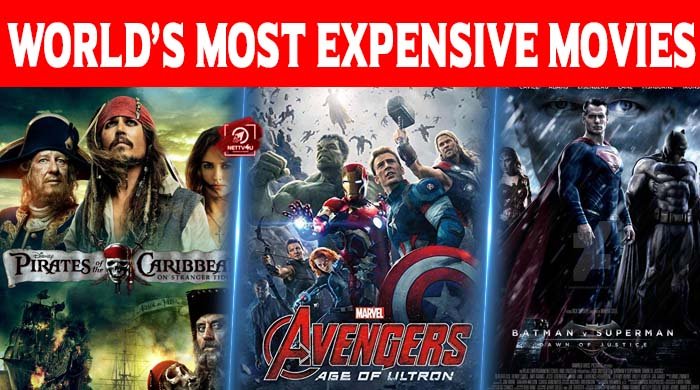 Top 20 Most Expensive Movie in the world