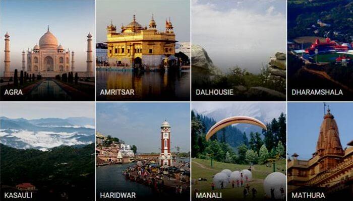 Top 10 Places to visit in india