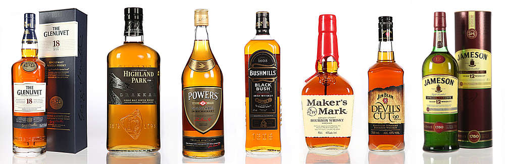 Top 10 Different Types of Whiskey Brands