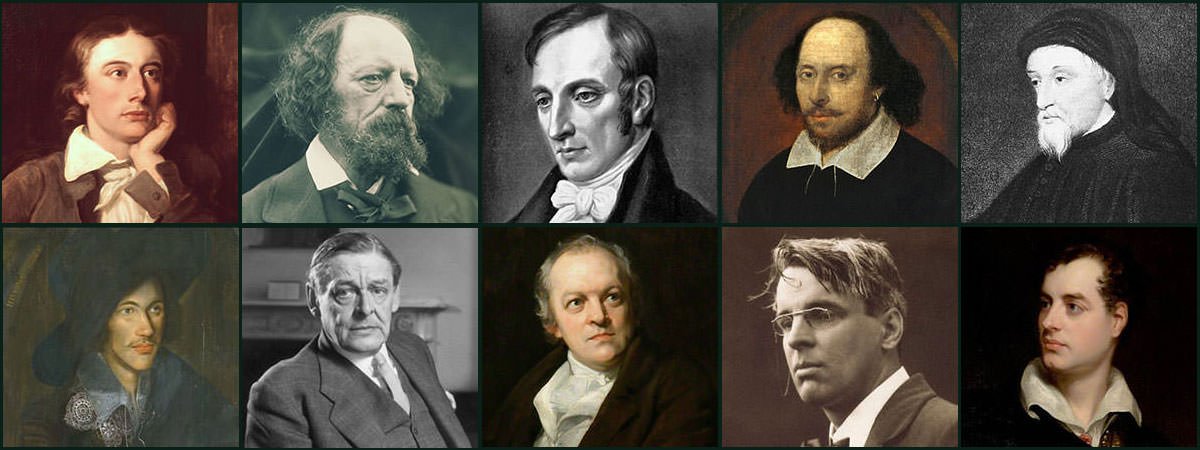 Top 10 Most Famous Poets