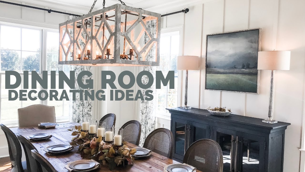 Top 10 Dining Room Decorating Ideas