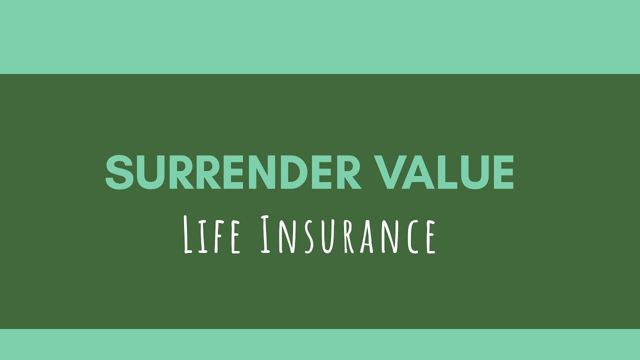 Cash Surrender Value of Life Insurance