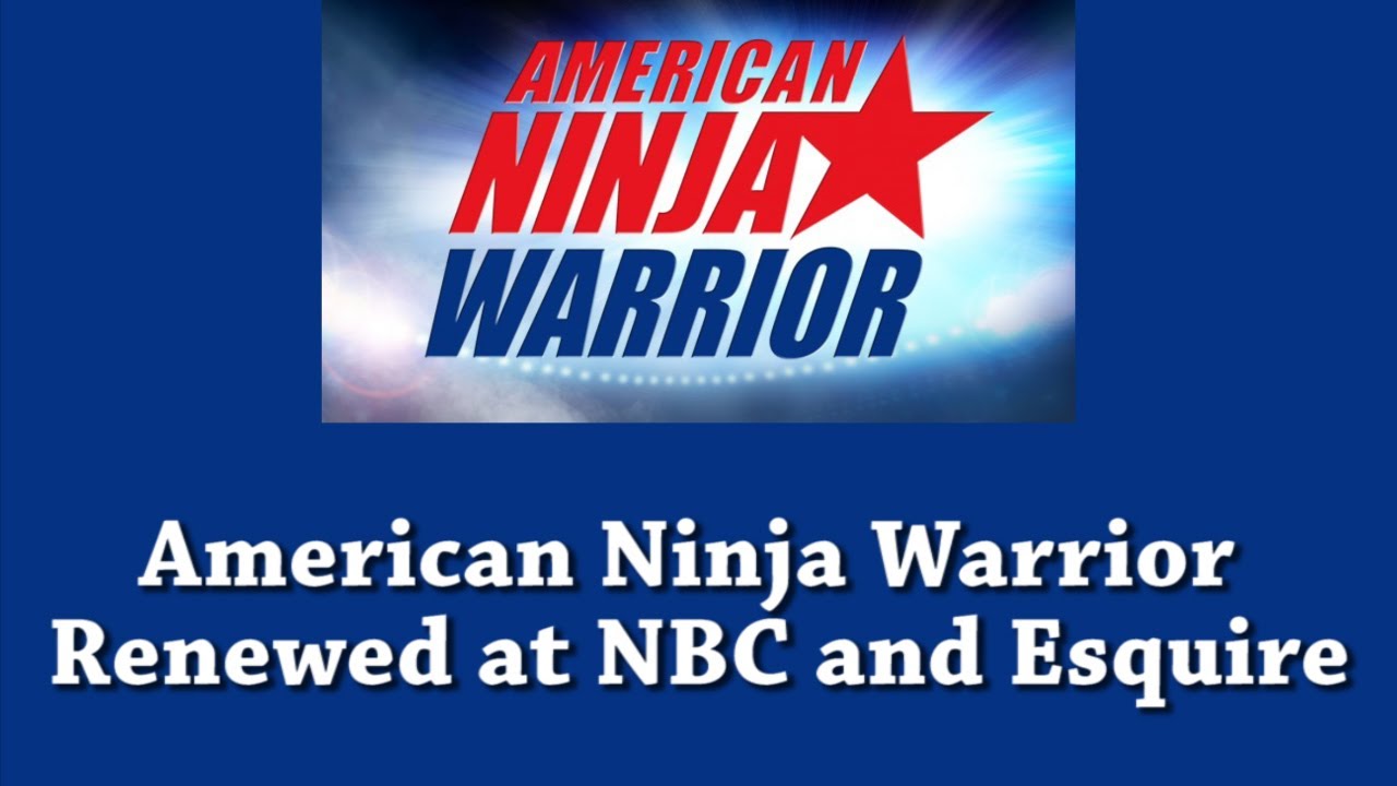 American Ninja Warrior Renewed at NBC and Esquire