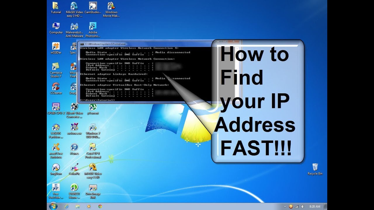 How to Find IP Address on Windows