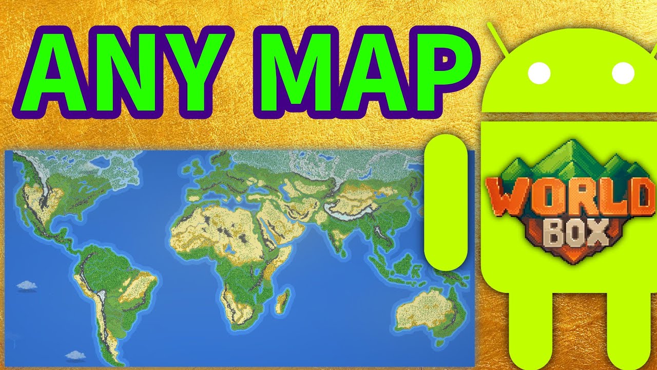 how to get world map in worldbox mobile