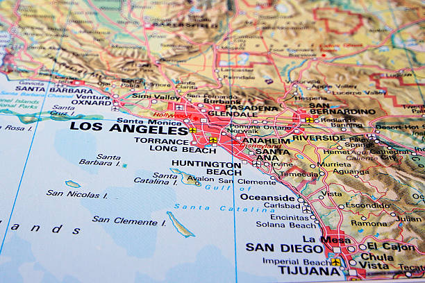 Where is Los Angeles – Los Angeles on California Map